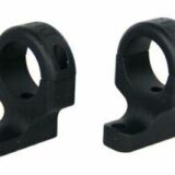DNZ Game Reaper 2 Two-Piece Scope Mount 4 Screws - Howa 1500 Mossberg 100ATR 4x4 Patriot Weatherby Vanguard Rem 700 721 722 725 30mm Medium Black