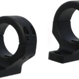 DNZ Hunt Masters 2-Piece Tactical Scope Mount LH/RH 4 Screws - Browning A Bolt Sako A7 Steyr LA / SA - 1" Medium Black
