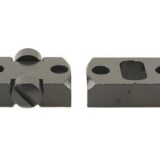 Weaver 2-Piece Grand Slam Steel Dovetail Scope Base - CVA Round Receiver Black