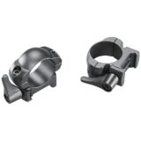 Weaver Grand Slam Leaver-Lok Top Mount Steel Scope Rings 1" Medium Matte
