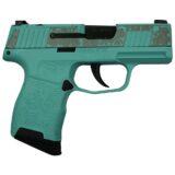 Sig Sauer "Gun & Roses-Robin's Egg Blue" P365 Optic Ready Handgun 9mm Luger 10rd Magazines(2) 3.1" Barrel X-RAY 3 Sights