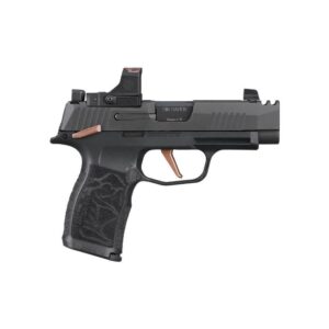 Sig Sauer P365-XL Rose Handgun 9mm Luger 12rd Magazines (2) 3.7" Barrel Black with Romeo-RS Comp