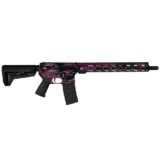 Shark Coast Tactical "Anime- Black Cherry" Rifle 5.56mm 10rd Magazine 16" Barrel 15" MLOK Handguard California Compliant