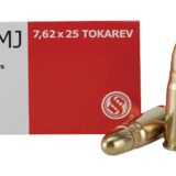 Sellier & Bellot Pistol & Revolver Ammo 7.62x25mm Tokarev 85 gr FMJ 50/box