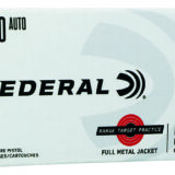 Federal RTP38095 Range & Target  380ACP 95gr Full Metal Jacket 50 Per Box/20 Case