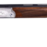 ATI ATIGKOF410SVE Cavalry SVE 410 Gauge 3" 2rd 26" Blued O/U Barrel, Silver Engraved Metal Finish, Oiled Turkish Walnut Stock, Ejector, 5 Chokes