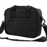 NcStar CPDX2971B VISM Double Pistol Range Bag w/ Mag Pouches Loop Fasteners Zippers Padding & Black Finish