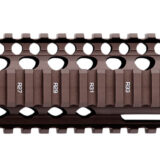 Daniel Defense 0100408001 M4A1 RIS II Handguard 12.25" 2-Piece, Free-Floating Style Made of 6061-T6 Aluminum with Flat Dark Earth Anodized Finish & Picatinny Rail for AR-15