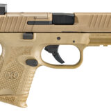 FN 66100574 509C MRD 9mm Luger 15+1/12+1, 3.70" Black Recessed Target Crown/Steel Barrel, Flat Dark Earth PVD Optic Ready/Serrated Slide & Polymer Frame w/Picatinny Rail,  Ambidextrous