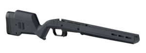 Magpul MAG1069-GRY-RT Hunter 110 Stock Fixed with Aluminum Bedding & Adjustable Comb Gray Synthetic for Savage 110 Short Action Right Hand