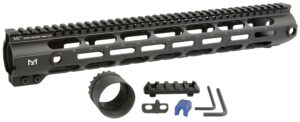 Midwest Industries MICR30815 Combat Handguard AR-308/LR-308 Black Hardcoat Anodized 15" 6061-T6 Aluminum