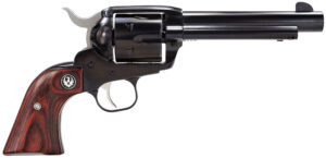 Ruger 5106 Vaquero Medium Frame 357 Mag/38 Special 6rd 5.50" Blued Alloy Steel Barrel, Cylinder & Frame, Hardwood Grip, Transfer Bar Safety, Exposed Hammer