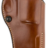 Galco PHX334 Phoenix OWB Tan Leather Belt Slide Fits Ruger GP100 Fits S&W L Frame Right Hand