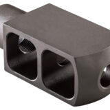 Alexander Arms MBEOTNKKIT Tank Muzzle Brake Kit Black Steel with 49/64-20 tpi Threads 3.50" OAL 1.50" Diameter for 50 Beowulf