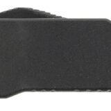 Templar Knife CABR321 Premium LW Micro 1.85" OTF Drop Point Plain Black Oxide Stonewashed D2 Steel Blade, 3.50" Black Aluminum Handle, California Legal