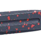 CRKT K930RKP Onion Throwing Knives 6.25" Fixed Spear Point Plain Non-Sharp Black/Red Spatter 1050 High Carbon Includes Sheath 3 Blades
