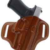 Galco CM270 Combat Master OWB Tan Leather Belt Slide Fits Browning Hi-Power/Springfield SA-35/Girsan MC P35/Match Right Hand