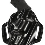 Galco CM880B Combat Master OWB Black Leather Belt Slide Fits Springfield XDM 4.5" Right Hand