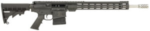 Great Lakes Firearms GL10308SSBLK AR-10 308 Win 20+1 18" Stainless, Black Rec, M-Lok Handgaurd, Carbine Stock, A2 Grip, Muzzle Brake