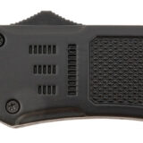 Steel River Knives T618BDP Spartan Medium 3.25" Drop Point Plain Black/Silver 440C SS Blade/ 4.50" Black Aluminum Zinc Alloy Handle