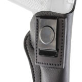 1791 Gunleather SCH6NSBL SCH IWB Size 06 Night Sky Black Leather Belt Clip Left Hand