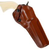 Galco SAO166 SAO OWB Tan Leather Belt Slide Fits Ruger Blackhawk Right Hand