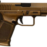 Gforce Arms GFRPX3C9BNZ Exodus 9mm Luger 15+1 4.02" Black Steel Barrel, Bronze Cerakote Serrated Steel Slide, Bronze Cerakote Polymer Frame w/Accessory Rail, Textured Grip