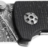 Boker 111103DAM Tiger-Damast Pocket 3.35" Damascus Blade Micarta Handle