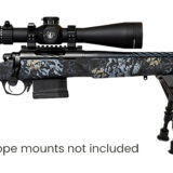 Horizon Firearms RF017S122214T19 Vandal Prime 6.5 PRC 22" Black Spiral Fluted Threaded Barrel, Drilled & Tapped Receiver, Textured Iota EKO Carbon Fiber Stock