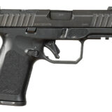 Rost Martin RM1CBLKOSP(COMP) RM1C  9mm Luger 17+1 4" Black Compensated Match Grade Barrel, Black Tenifer Optic Ready/Serrated Steel Slide, Black Polymer Frame w/Picatinny Rail, Textured Grip