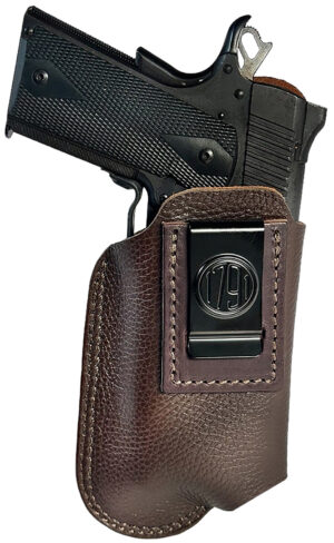 1791 Gunleather ORLBFCD3LBRWR Optic Ready Light Bearing Fair Chasing IWB Size 03 Brown Right Hand