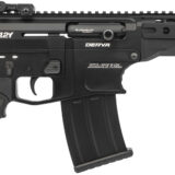 Derya Firearms DY12Y11US Namlu DY12 12 Gauge Semi-Auto 3" 5+1 11" Black Melotine Threaded Barrel, Black Anodized Aluminum Receiver w/Picatinny Rail, Black Adjustable Polymer Stock & Pistol Grip