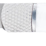 CobraTec Knives CTTHRWTABA154CM Trapper Small 3.13" Folding Plain 154CM SS Blade, 4.25" White Abalone Scales Handle