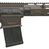 HK 81001205 MR762 A4 7.62x51mm 20+1 16.50" Black Threaded Barrel, Patriot Brown Picatinny Rail Receiver, M-LOK Handguard, 6 Position Black Synthetic Stock, Black Finger Grooved Grip, Ambidextrous