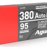Aguila 1E802380 380ACP 95gr Full Metal Jacket 50 Per Box/10 Case