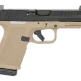 Ruger 19426 RXM 9mm Luger 15+1 4.50" Black FNC Nitride Barrel & Optic Ready/Serrated Slide, Flat Dark Earth Polymer Frame w/Accessory Rail, Textured Grip, RMSc/RMR/DeltaPoint Pro Footprint