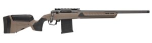 Savage Arms 32667 110 Core Tactical 22 ARC 10+1 18" Medium Heavy Fluted Barrel, Arca Rail Forend, Coyote Tan AccuStock w/AccuFit V2 Synthetic Stock, Right Hand