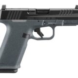 Ruger 19441 RXM  9mm Luger 17+1 4" Black FNC Nitride Alloy Steel Barrel & Optic Ready/Serrated Slide, Stealth Gray Polymer Frame w/Accessory Rail, Textured Grip, RMR/RMSc/DeltaPoint Pro Footprint