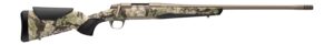 Browning 036138218 X-Bolt 2 Speed 308 Win 4+1 22" Smoked Bronze Cerakote Fluted Threaded Barrel & Steel Drilled & Tapped Receiver, Kryptek Obskura Transitional Camo Adj Vari-Tech Synthetic Stock, Righ