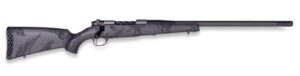 Weatherby MGT01N65RWR4B Mark V Backcountry Guide TI 6.5 WBY RPM 4+1 22" Graphite Black Cerakote Fluted Threaded Carbon Barrel, Titanium Drilled & Tapped Receiver, Exposed Carbon w/Carbide Black Accent