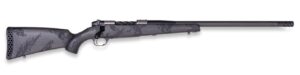Weatherby MGT01N7MMBR18B Mark V Backcountry Guide TI 7mm BC 3+1 16" + 2" Graphite Black Cerakote Fluted Threaded Barrel, Titanium Drilled & Tapped Receiver, Exposed Carbon w/Carbide Black Accents Fix