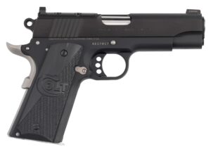 Colt Mfg O4840NC-OR Night Commander 45 ACP 8+1 4.25" Stainless Barrel, Matte Black Cerakote Stainless Steel Optic Ready/Serrated Slide, Matte Black Cerakote Aluminum Frame w/Beavertail, Black G10 Gr