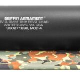 Griffin Armament GAREV9M4-W Revolution 9mm 1.375" Black Aluminum/Stainless Steel