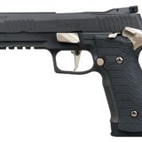 Sig Sauer 226X59NMRSAO10 P226 XFive Nightmare Full Size Frame 9mm Luger 10+1 5" Bull Barrel, Black Nitron Stainless Steel Optic Ready/Serrated Slide & Frame w/Beavertail & Picatinny Rail, Custom Hogue