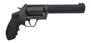 Taurus 2-JUDGE61 Judge 45 Long Colt/410 Gauge 5 Shot 6.50" Black Stainless Steel Barrel, Cylinder & Frame, Black Rubber Grip, Transfer Bar Safety