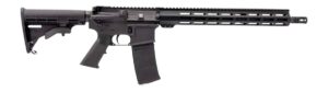 Andro Corp Industries 55616BB ACI-15 Bravo 5.56 NATO 30+1 16" Black Nitride Threaded Barrel, Black Anodized Aluminum Receiver w/Picatinny Rail, M-LOK Handguard, M4 Black Polymer Stock, A2 Grip, Ambide