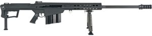Barrett 20184 M107A1 50 BMG 10+1 29" Fluted Barrel, Picatinny Rail Receiver, M-LOK Handguard, QD BiPod Forend, Black Polymer Grip