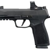 Sig Sauer 365XCA9BXR3PRS P365 XMacro w/Optic Compact 9mm Luger 17+1 3.70" Black Nitron Stainless Steel Serrated w/Sig ROMEO-X Compact Slide, Black Stainless Steel Frame w/Beavertail & Picatinny Rail,