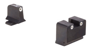 Trijicon 600921 Suppressor/Optic Height Sights Green/Tritium White Outline Front Sight-Green/Tritium White Outline Rear Sight Springfield Armory XD/XD-M/XD Mod.2