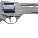 Chiappa Firearms CF340282 Rhino 60SAR SAO 357 Mag 6rd 6" Blued Cylinder OD Green Steel Barrel OD Green Cerakote Aluminum Frame with Walnut Grip